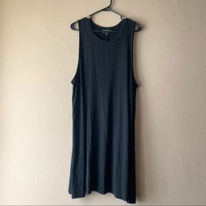 Sleeveless Basic Plus Black Stretch Dress